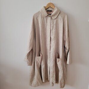 Vintage Made in Canada Hilary Radley Crinkle Coat-Size 10